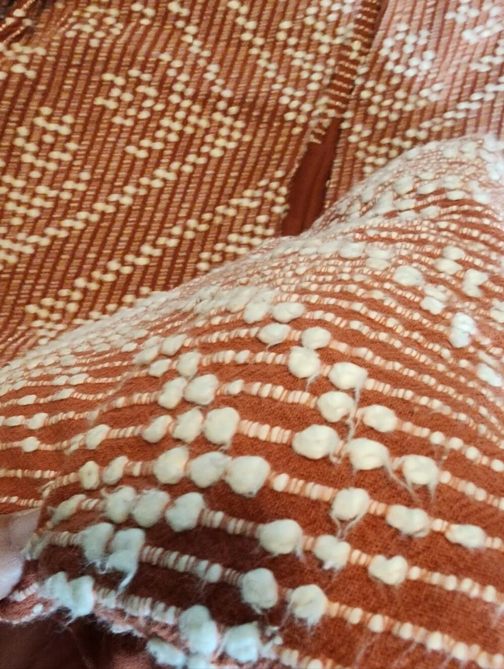 NEWLAKE Rust Comforter Queen